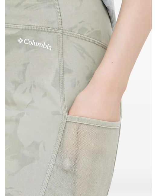 Columbia Green Legging À Poche Imprimée