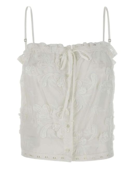 THE GARMENT White Jewell Top
