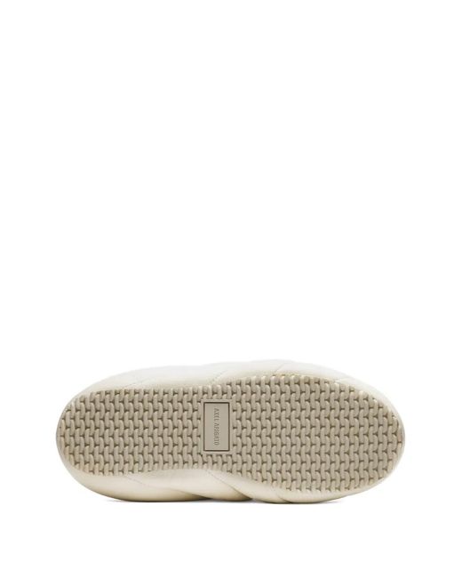 Axel Arigato White Snail Leather Mules