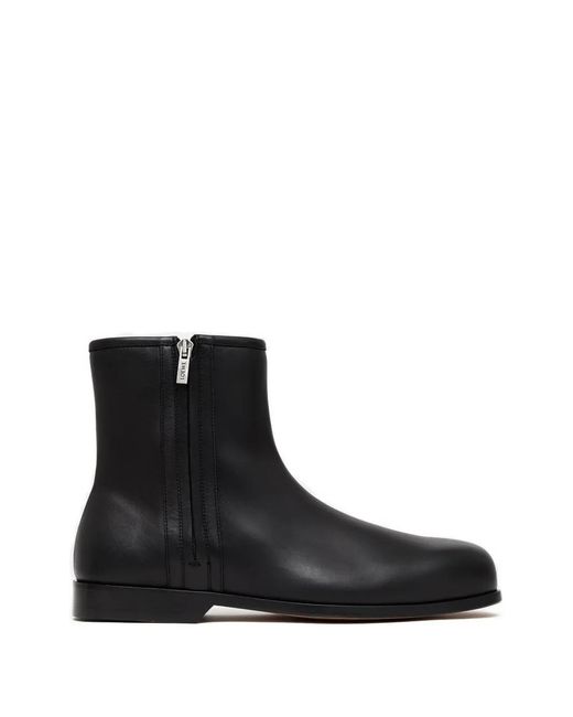 Loewe Stiefel Mit Reißverschluss in Black für Herren