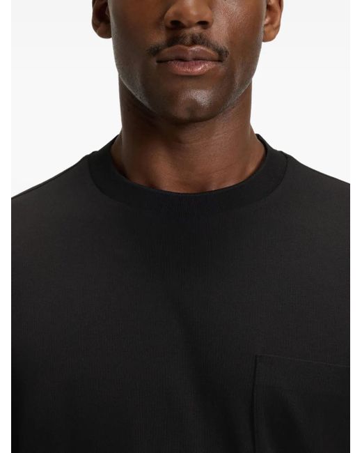 Boss Black Cotton T-Shirt for men