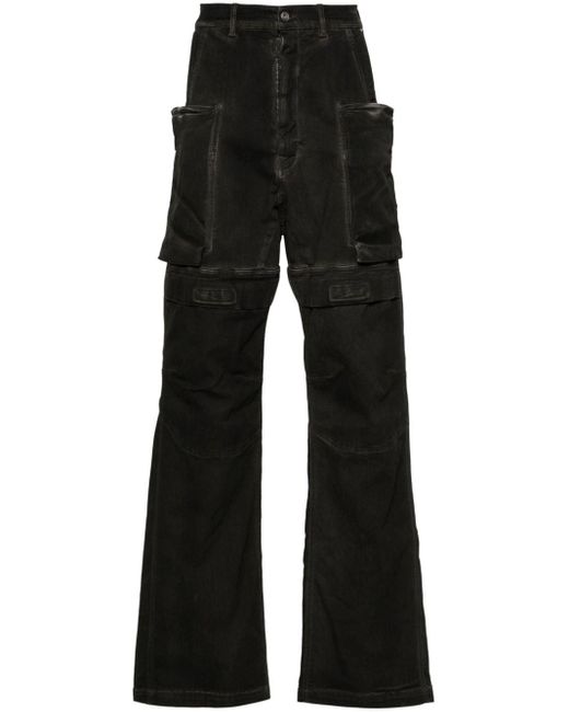 Pantalon cargo Stefan en jean Rick Owens pour homme en coloris Black