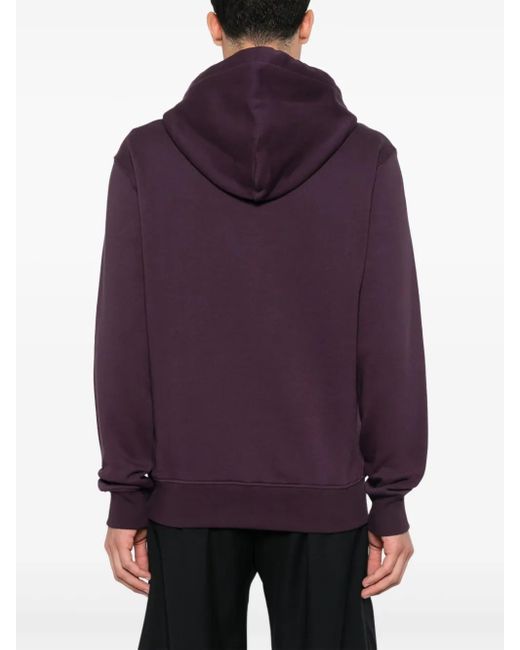 Versace Jeans Couture Purple Logo Hoodie for men