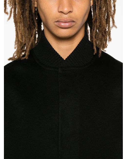 Bompard Black Double-Sided Bomber Jacket for men