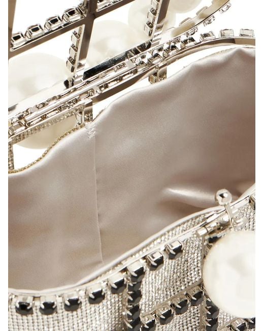 Sac À Main Holli À Ornements En Cristal Rosantica en coloris White