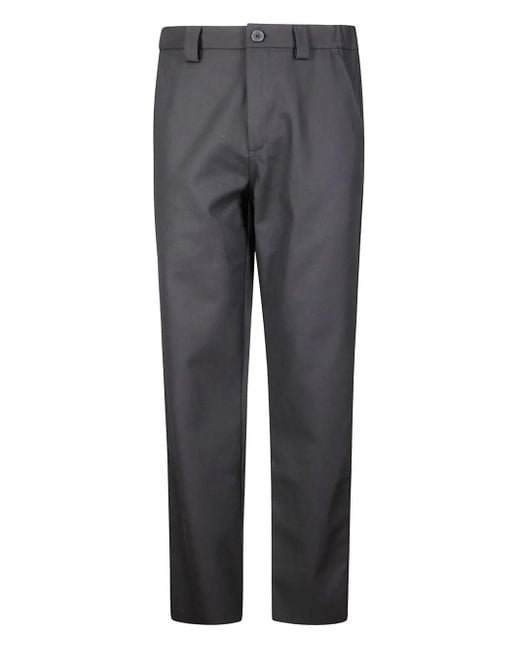 GR10K Gray Replicated-Pocket Trousers for men