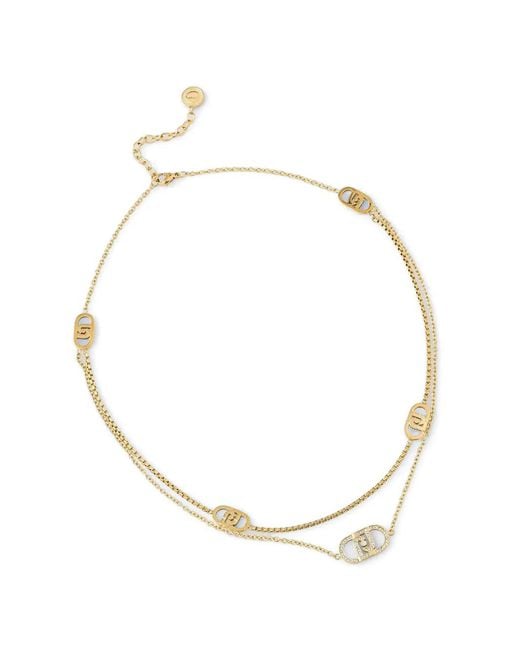 Liu Jo Metallic Logo-Embellishment Necklaces