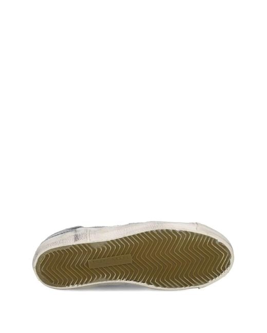 Philippe Model Gray Suede Low-Top Sneakers