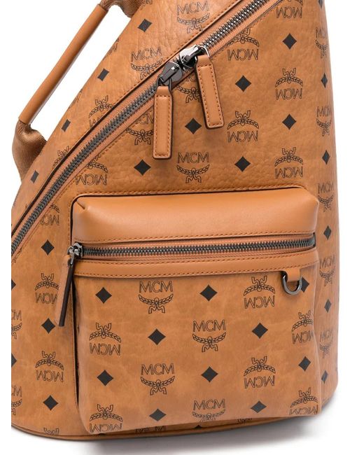 MCM Natural Aren Sling Bag