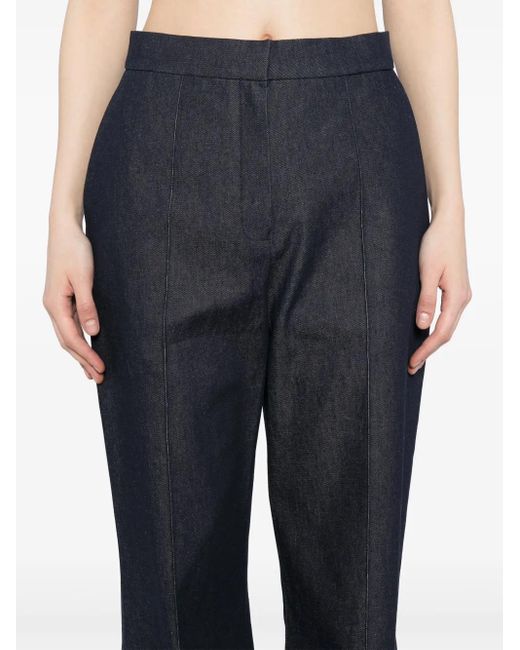 Elie Saab Blue Bootcut Jeans