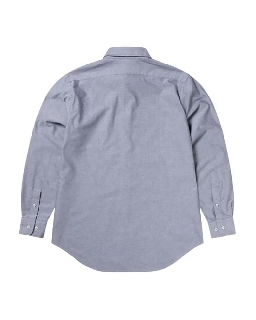 Aries Gray Hemd mit Slogan-Print