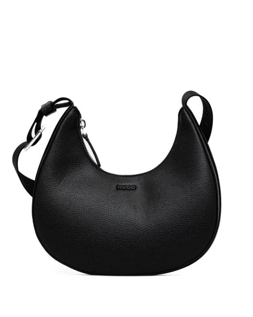 Bandolera con cremallera HUGO de color Black