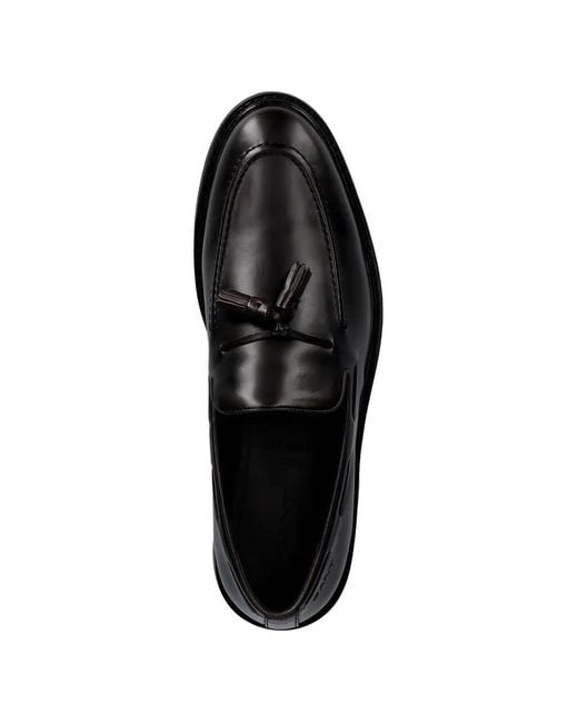 Gant Black Tassel-Detail Loafers for men