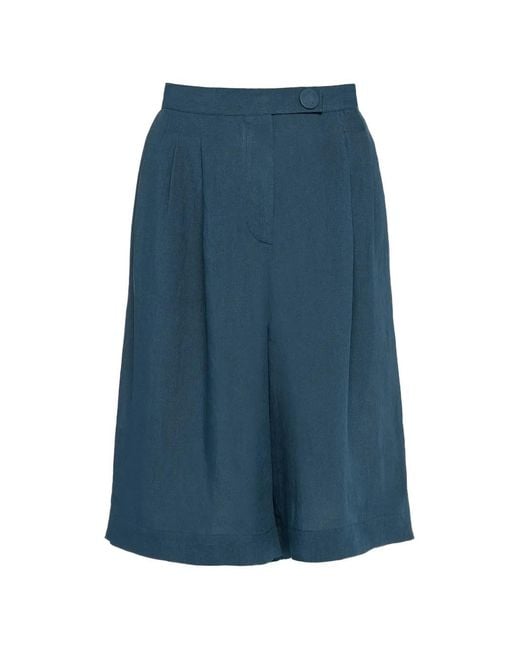 Eres Blue Plaisant Bermuda Shorts