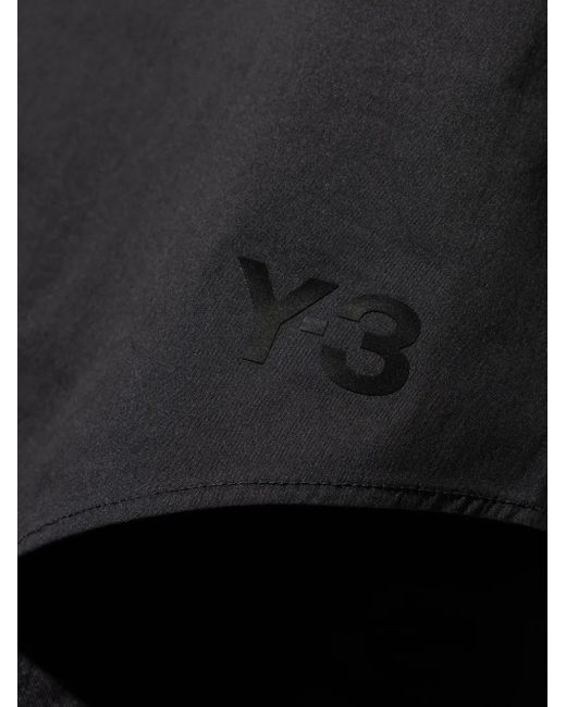 Y-3 Overhemd Met Logoprint in het Blue voor heren