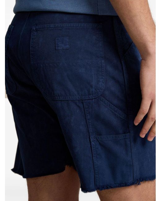 Polo Ralph Lauren Stückgefärbte Shorts in Blue für Herren