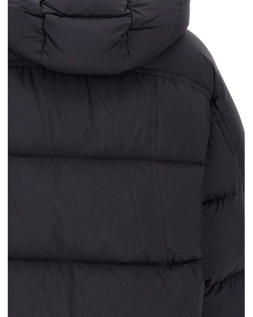 Moose Knuckles Black Removable-Hood Puffer Jacket