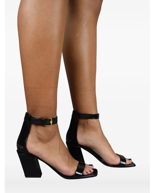 Burberry Black Sandalen