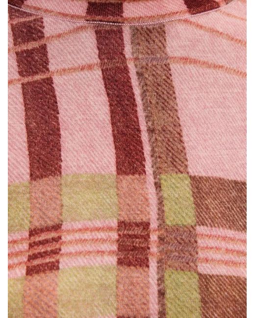 Barbour White X Farm Rio Plaid-Pattern Sweater