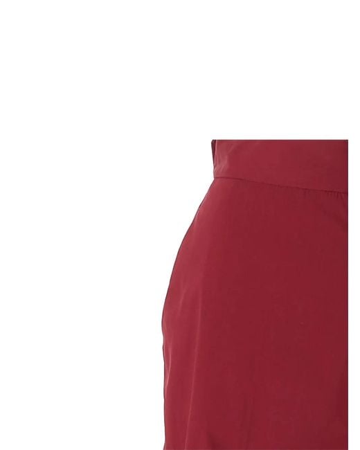 Sa Su Phi Red Elasticated Trousers