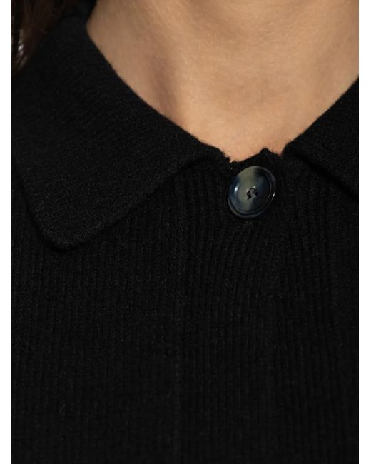Haikure Black Ash Polo Sweater