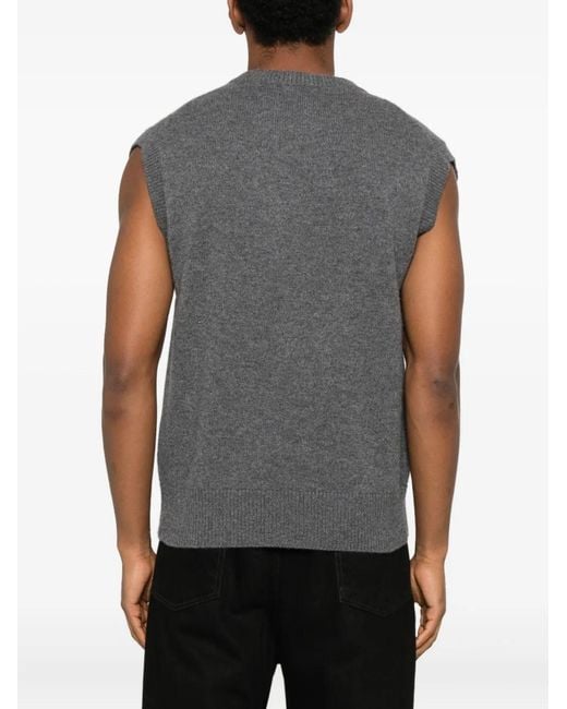 Chaleco Dennis Lisa Yang de hombre de color Gray