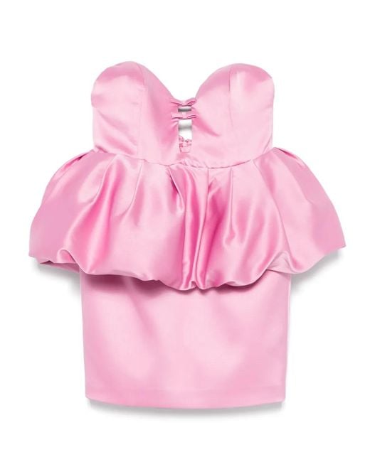 The New Arrivals Ilkyaz Ozel Pink Lia Mini Dress