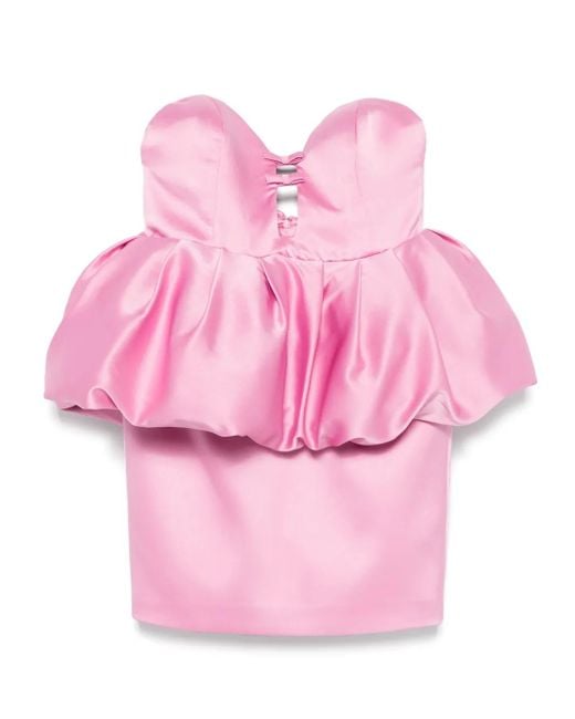 The New Arrivals Ilkyaz Ozel Pink Lia Mini Dress