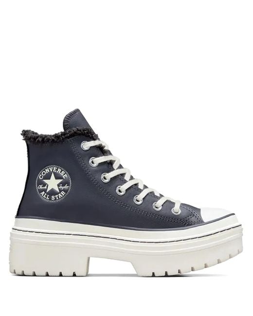 Baskets Montantes Chuck Taylor All Star Lugged Converse en coloris Blue