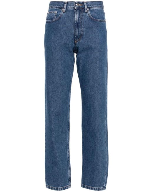 A.P.C. Blue Martin Straight-Leg-Jeans