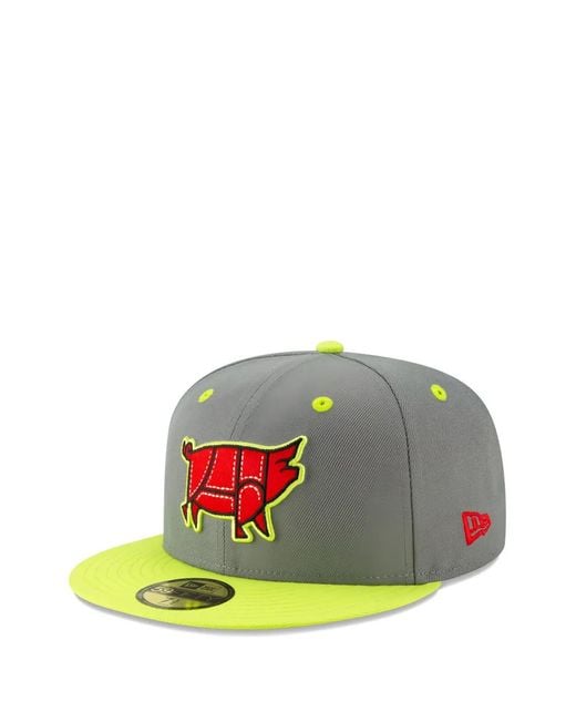 KTZ Gray 59Fifty Baseball Cap for men