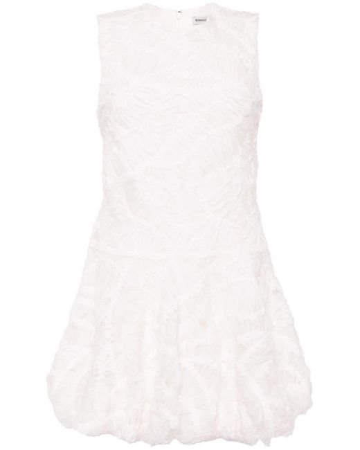 Jonathan Simkhai Vallan Mini-jurk Met Ruches in het White