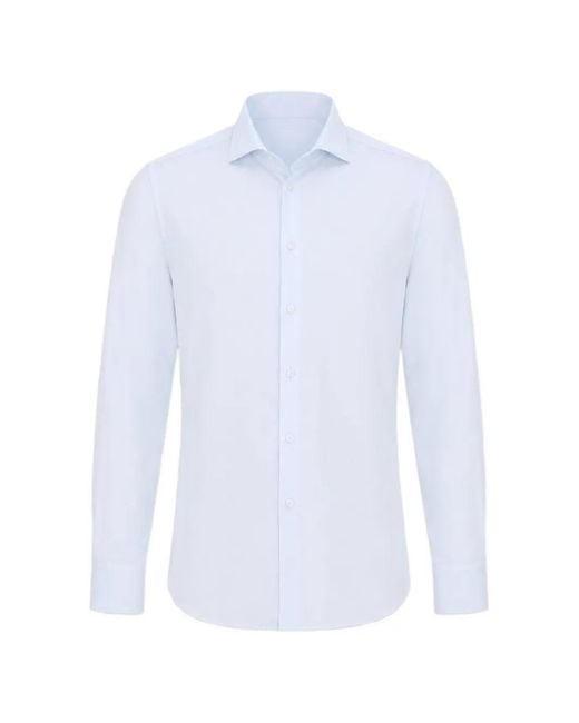 Xacus White Long-Sleeve Shirt for men