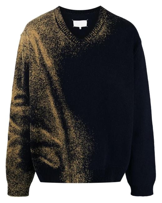 Maison Margiela Blue Sandstorm Knit for men