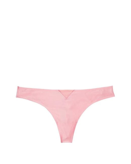 Fleur du Mal Pink Le Stretch Thong