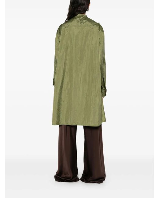 Jil Sander サテンシャツ Green