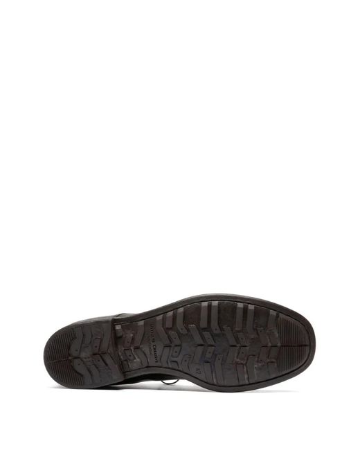 Officine Creative Black Derbies Chronicle En Cuir for men