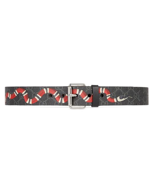 Gucci Leather Belt With Snake in Black for Men - Save 31% - Lyst