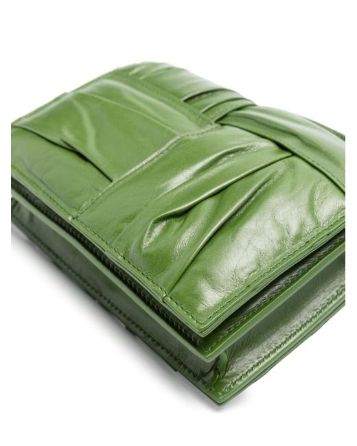 Bandolera Cassette Bottega Veneta de color Green