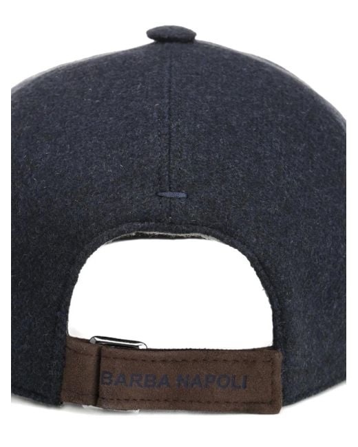 Gorra con tira ajustable Barba Napoli de hombre de color Blue