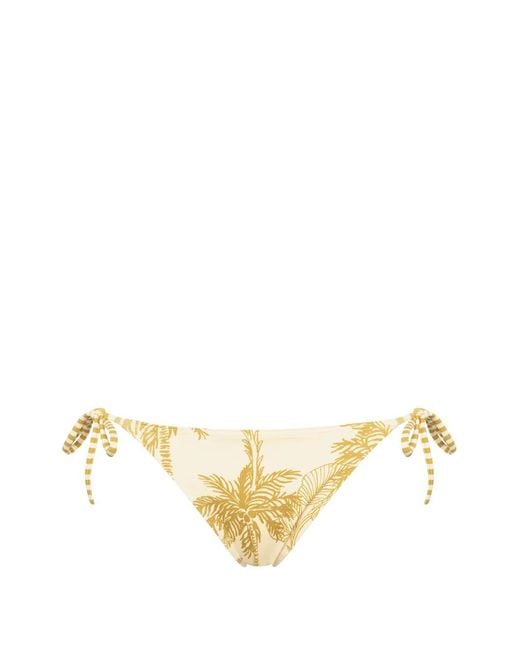 Eres Metallic Printed Bikini Bottom