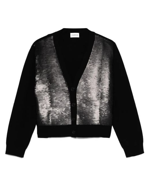 P.A.R.O.S.H. Black Lime Cardigan