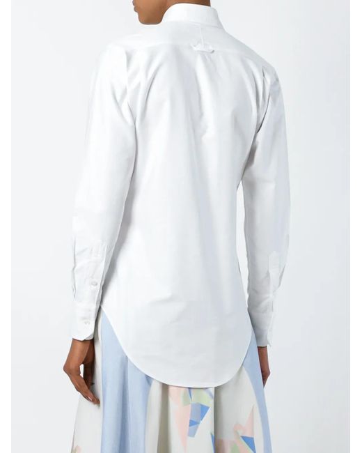 Thom Browne White Classic Shirt
