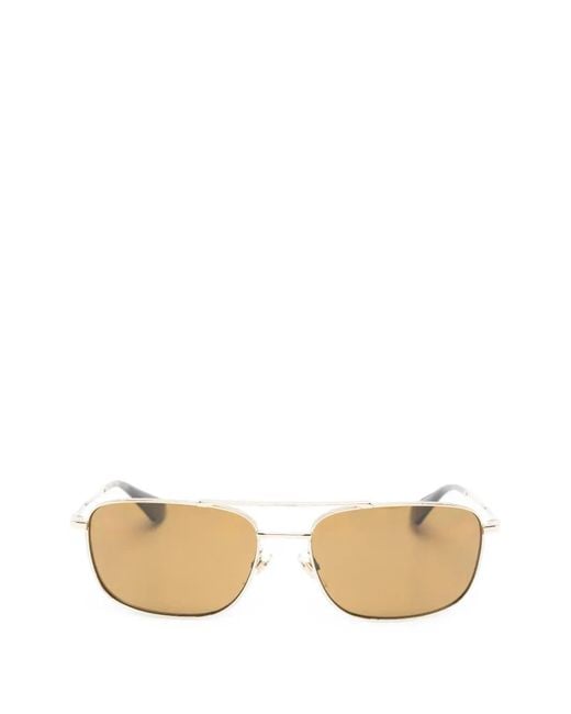 Burberry Natural Rectangle-Frame Sunglasses for men