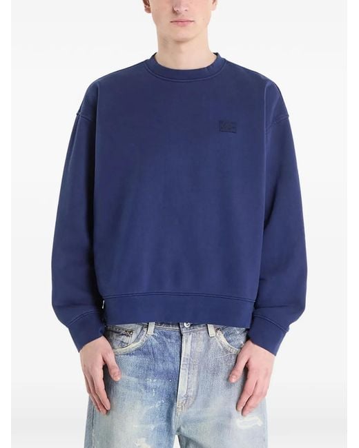 Vans Blue Sweat À Col Rond for men