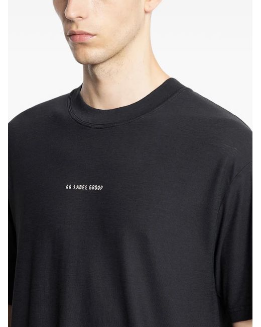 44 Label Group Black Jersey T-Shirt