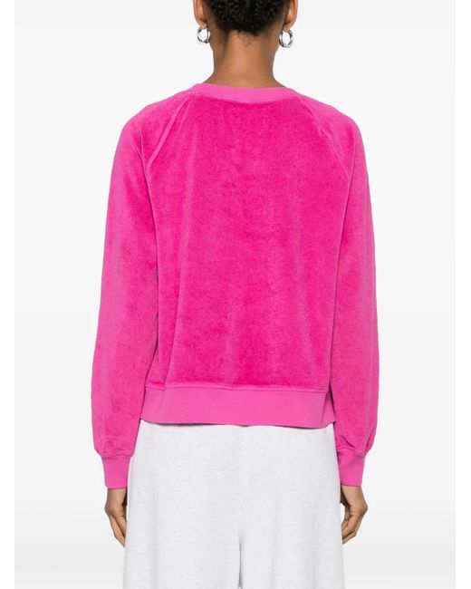 Xirena Pink Pierre Raglan-Sleeve Sweatshirt