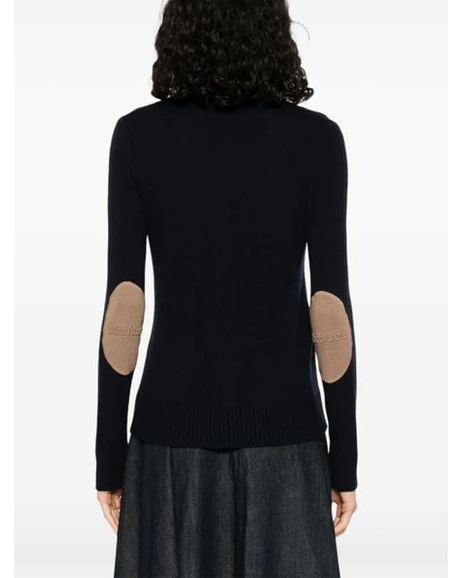 Max Mara ウール カーディガン Blue