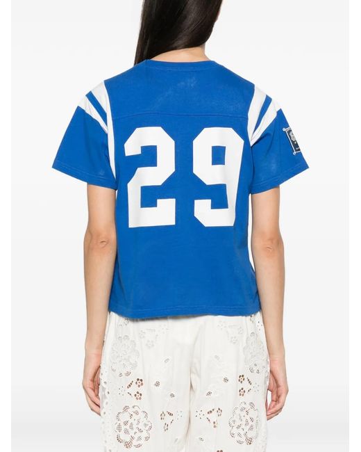 Sea Blue Georgie Crew-Neck T-Shirt