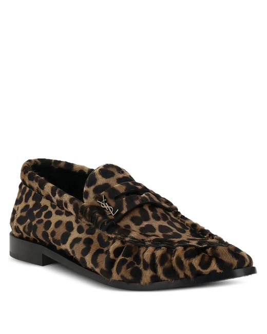 Saint Laurent Black Le Loufer Loafers